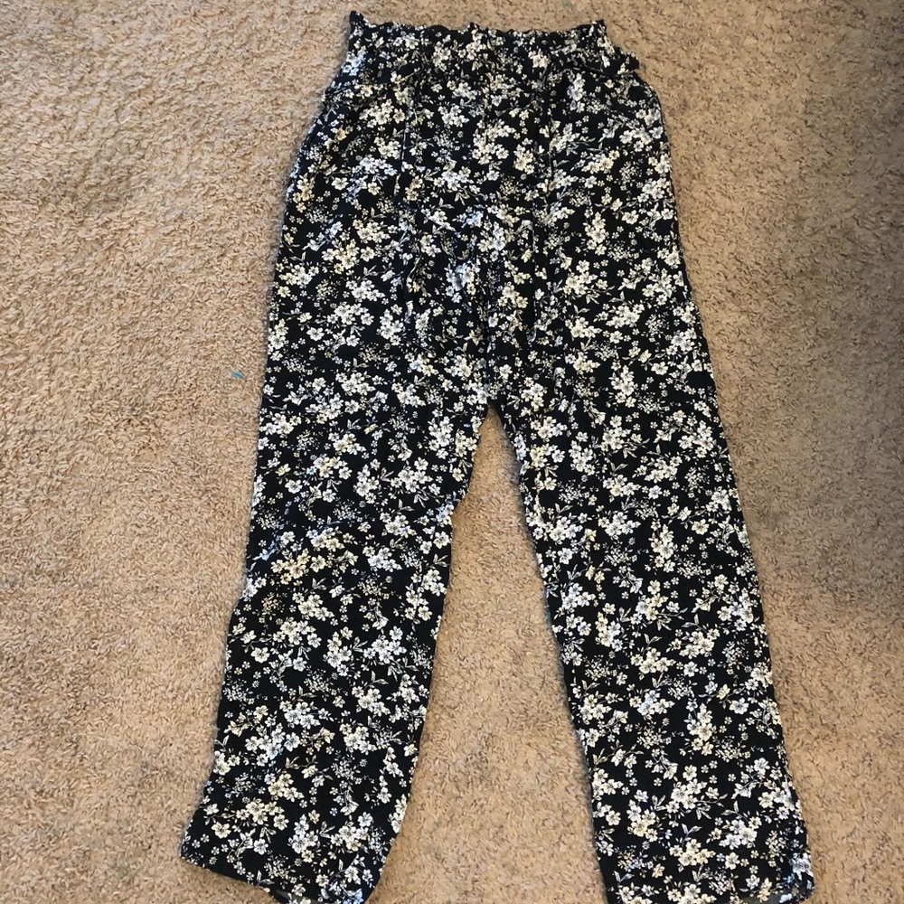Never worn floral print pants